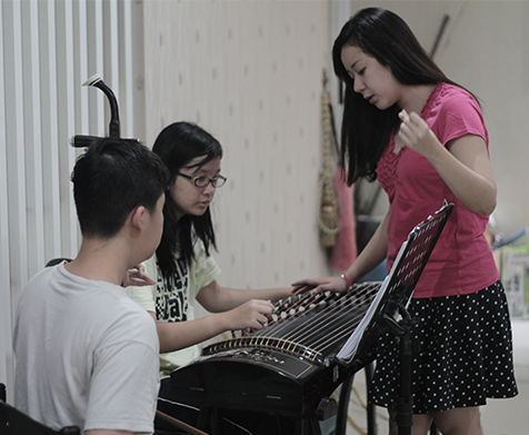 murid guzheng erhu